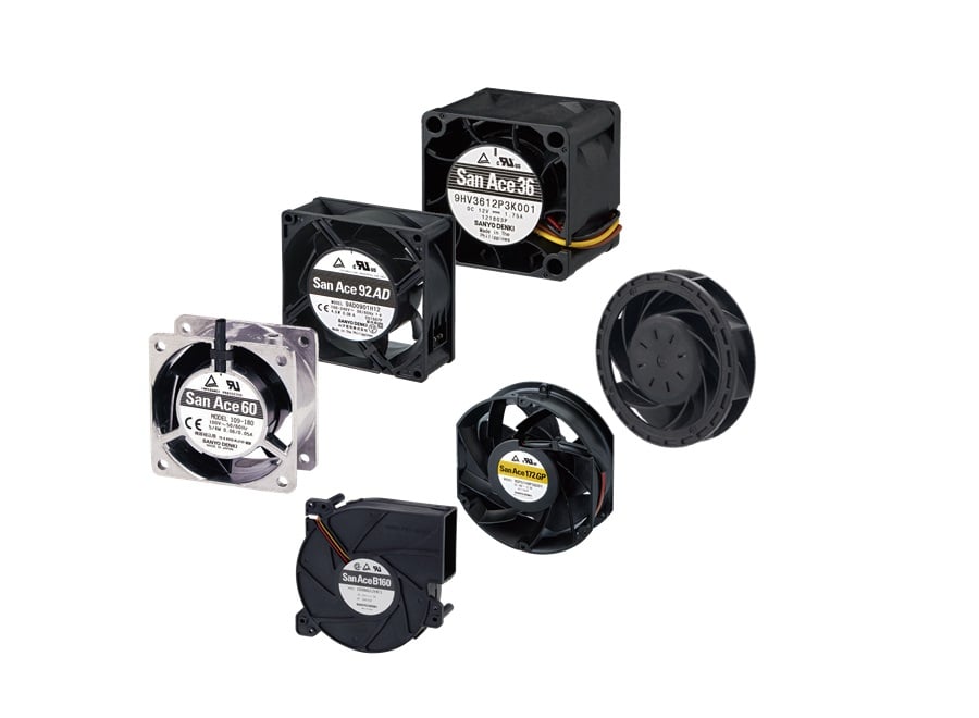 AC & DC Cooling Fans (Sanyo Denki)