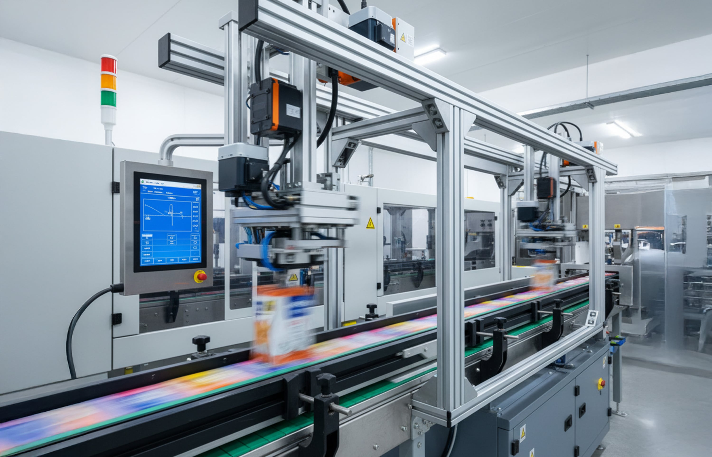 Smart Pick & Place 3-Axis Motion Assembly for Packaging Lines