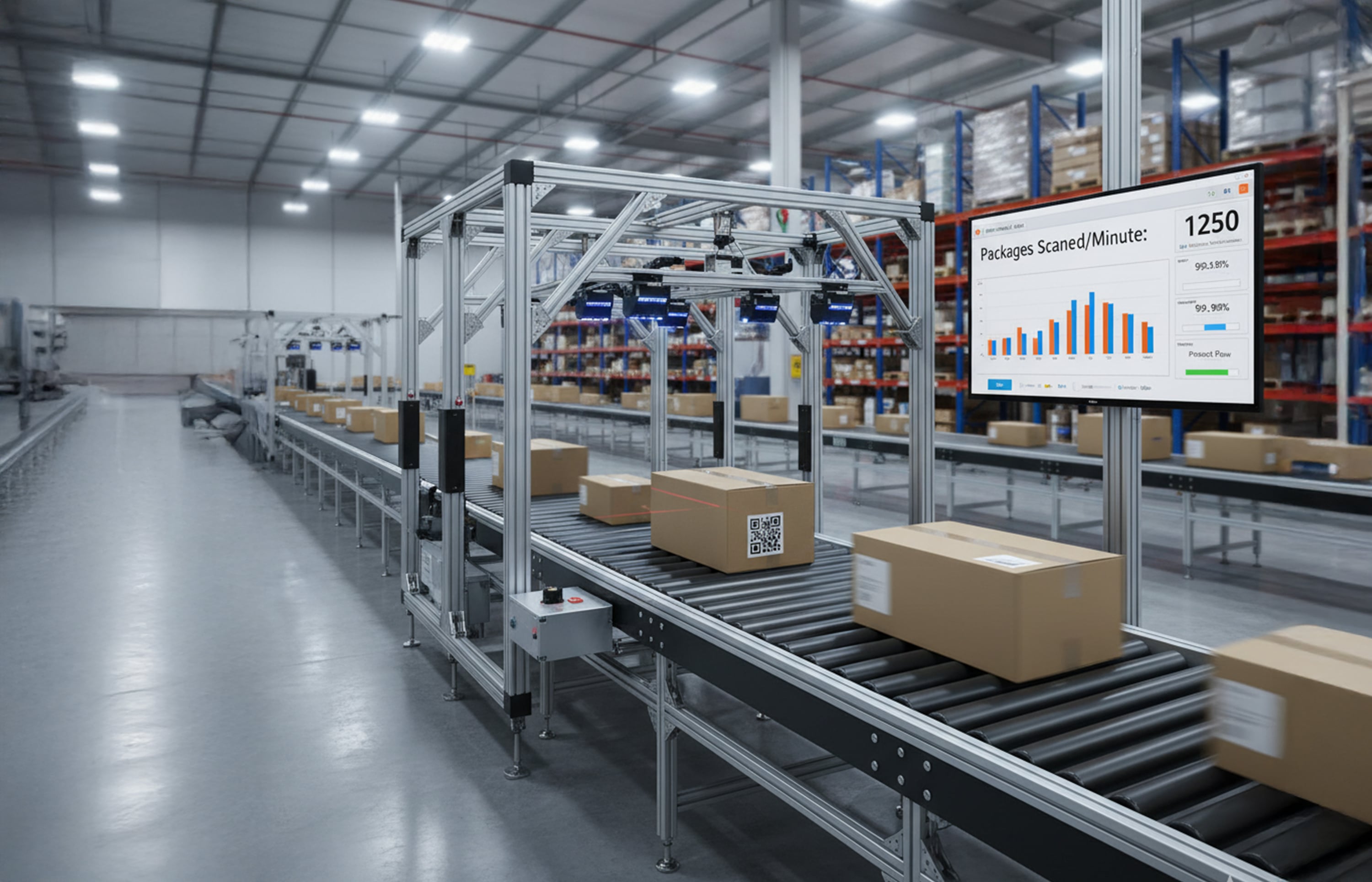 Image-Based Barcode Scanning in Warehouse & Logistics