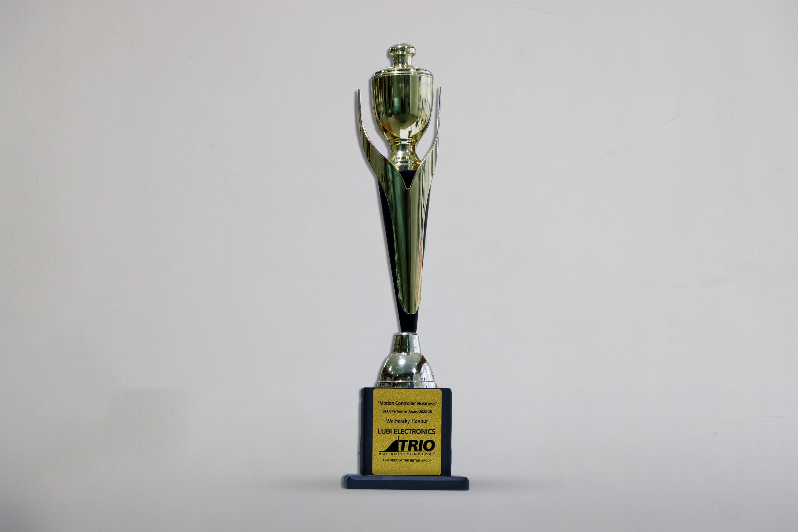 Long-term Partnership Award from Trio Motion Technology Pvt. Ltd.