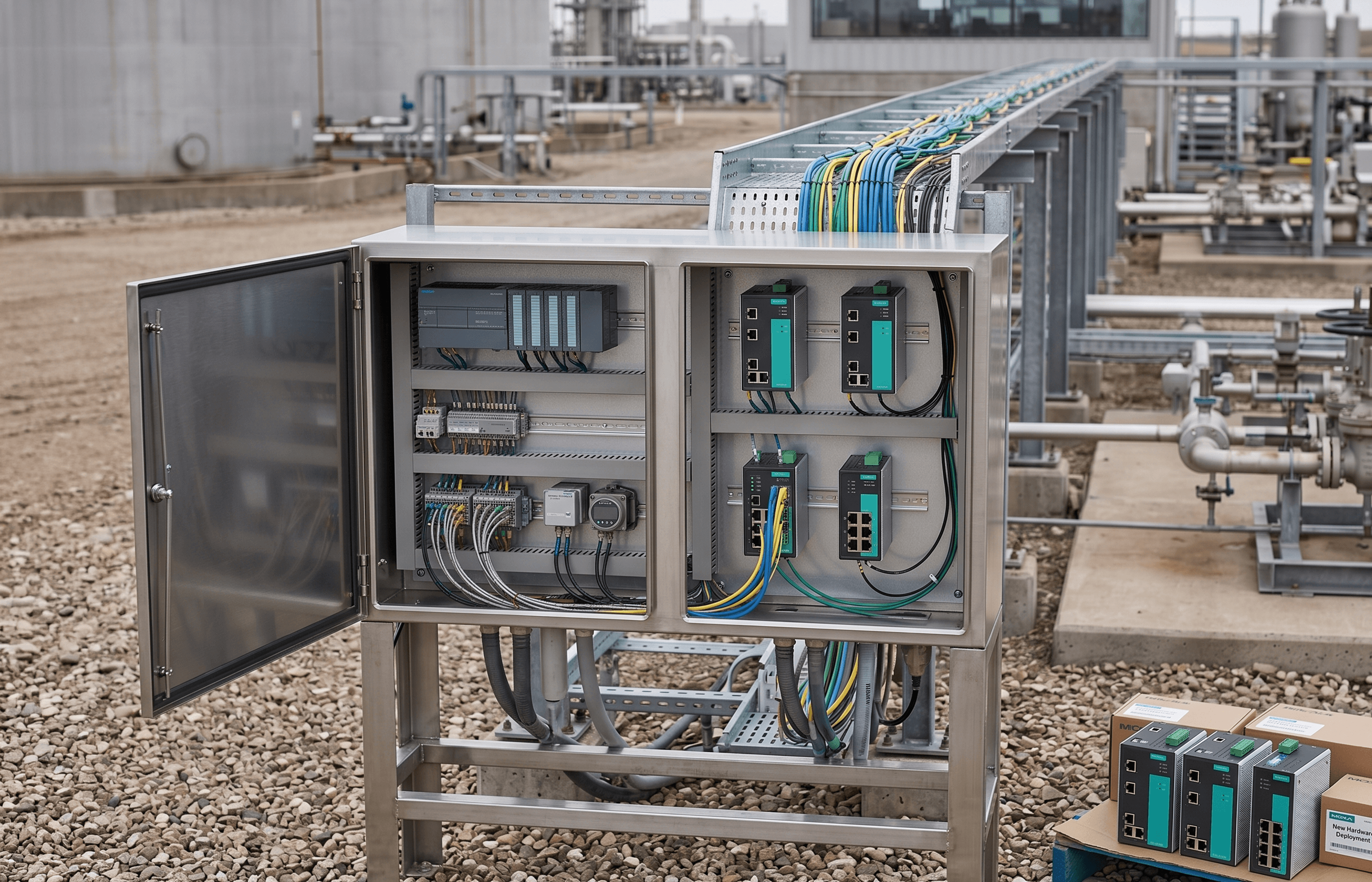 Modernizing Terminal Automation with Reliable Industrial Networking