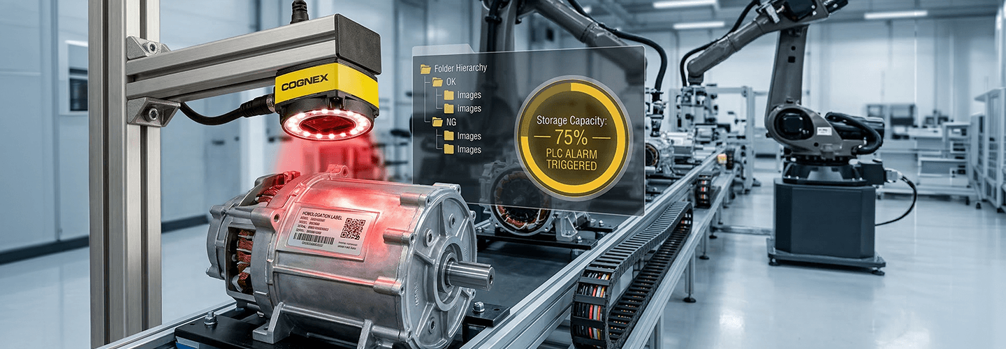 Cognex Vision Integration for Motor Homologation Label Validation at ID MCU Line