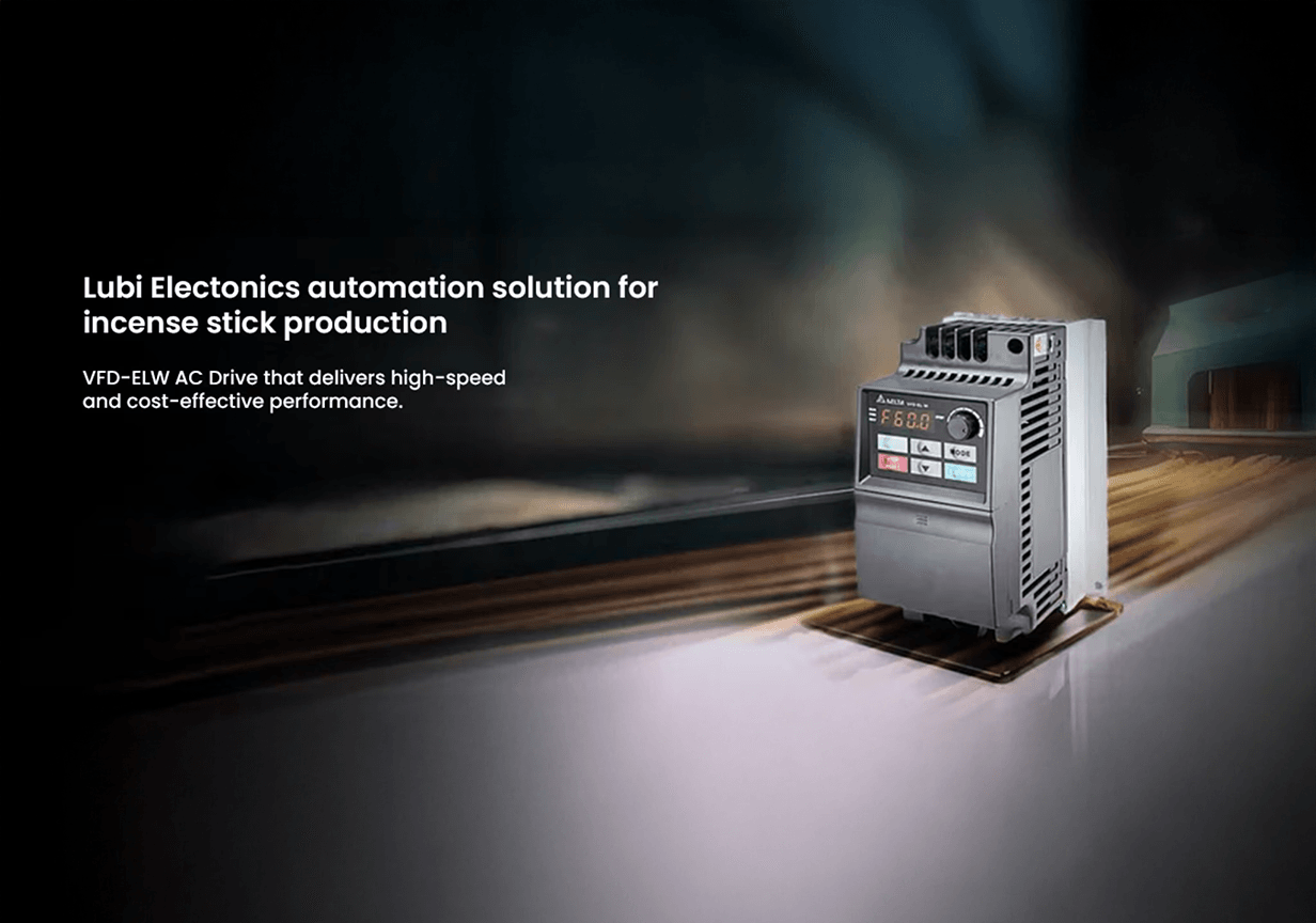 Lubi Electronics Automation Solution for Incense stick production | Agarbatti Making Machine.