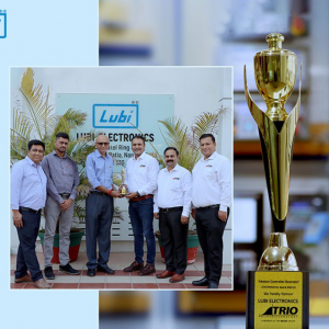 Long-term Partnership Award from Trio Motion Technology Pvt. Ltd.!